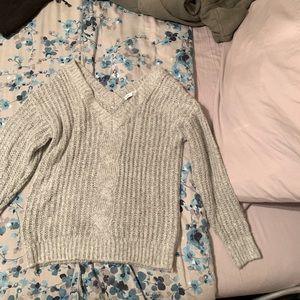 Off the shoulder sweater